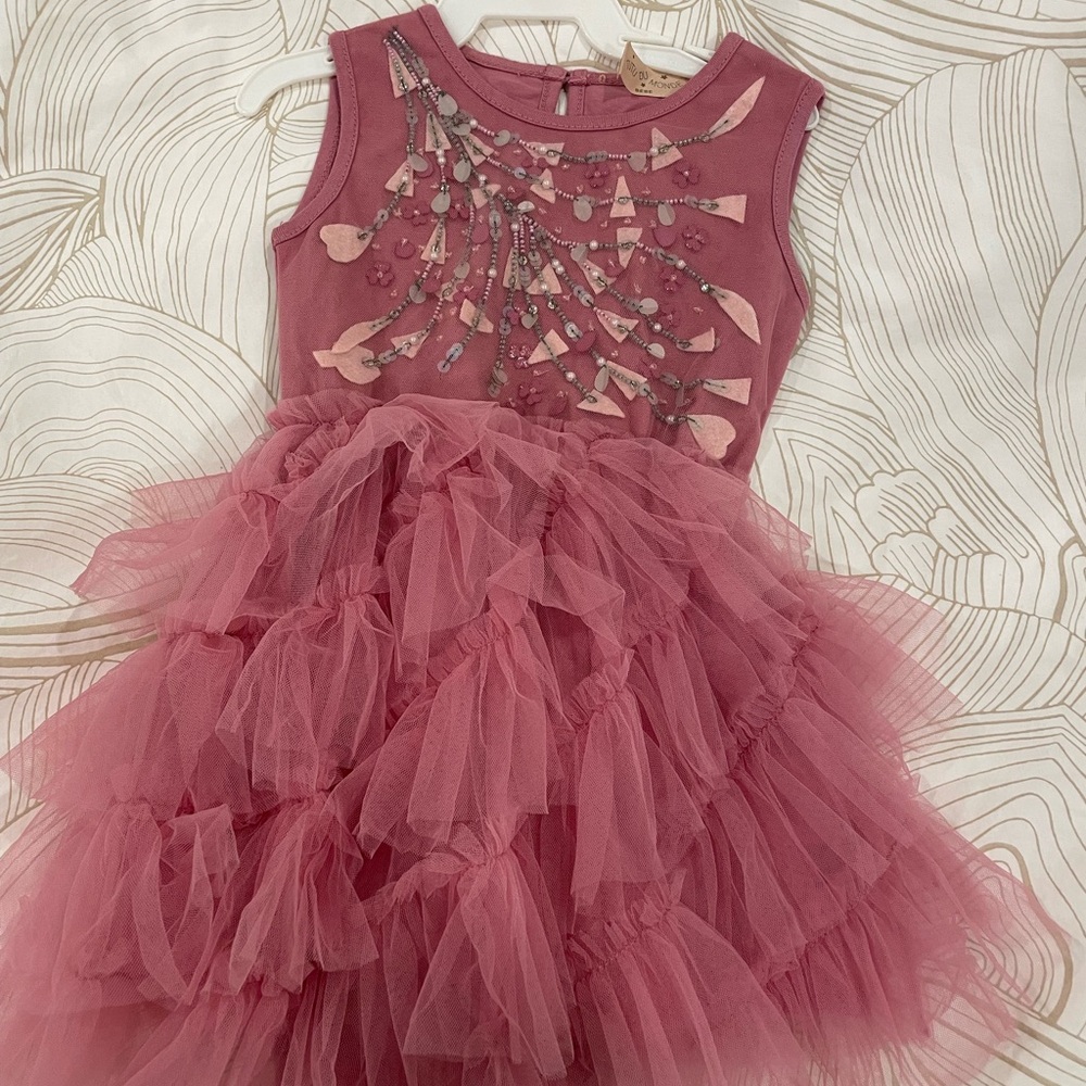 Tutu Du Monde Rose Dress with Sequins
